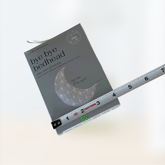 🟢5/$25  Satin Pillowcase LemonLavendar Bye Bye Bedhead - Picture 6 of 6